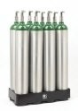 Rack of Oxygen Tanks